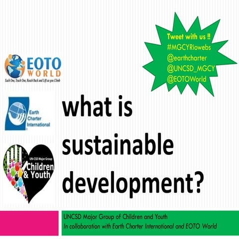 Sustainable Development 101 - english