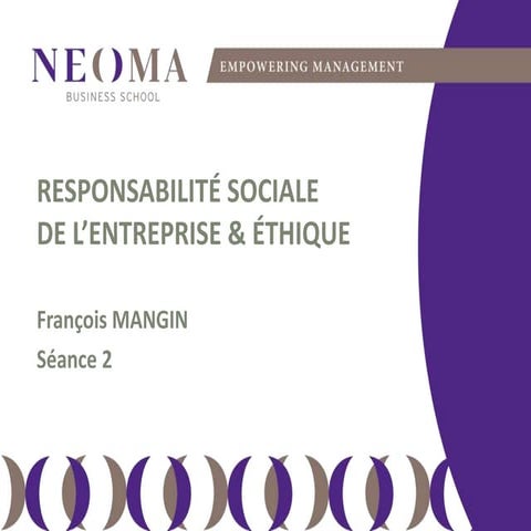 La RSE: relations avec les parties prenantes