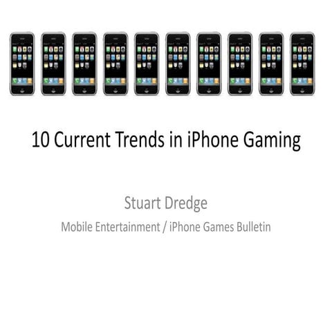 10 Trends in iPhone Gaming