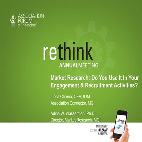 MGI Association Forum Research presentation