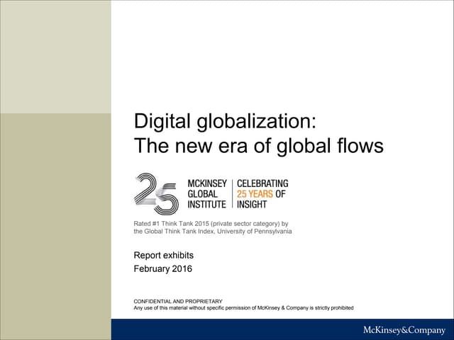 Digital globalization: The new era of global flows