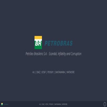 Petrobras - Corporate Governance and Corruption Evaluation
