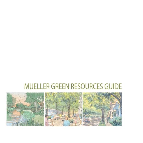 MUELLER GREEN RESOURCES GUIDE