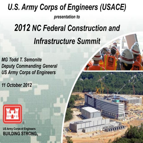U.S. Army Corps of Engineers (USACE) - MG Semonite | PDF
