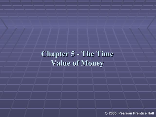 Mgt 143 Chap 4 Time Value Of Money Ppt Mgt 143 Chap 4 Time Value Of Money Ppt