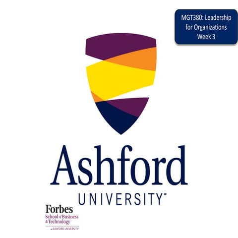 MGT380 Week 3 Instructor Guidance