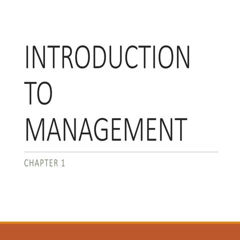 MGT unit 1.ppt Introduction to management concepts and managerial
