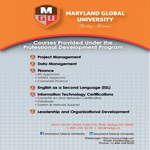 Maryland Global University