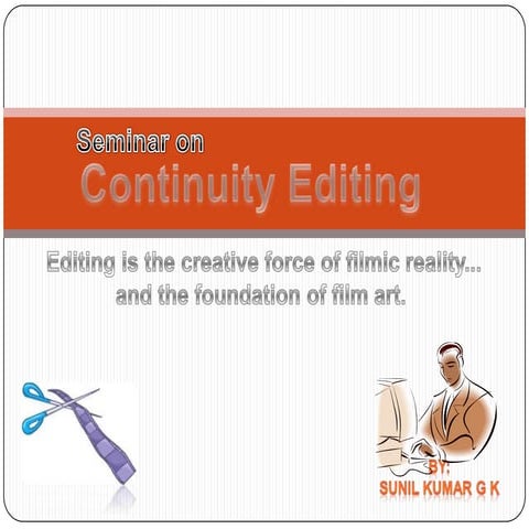 Continuity Editing