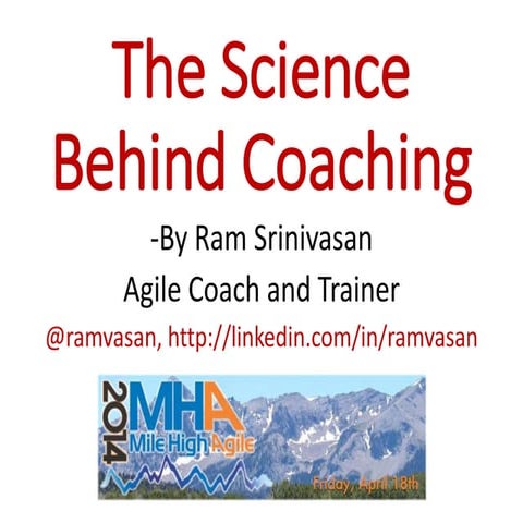 The Science Behind Coaching