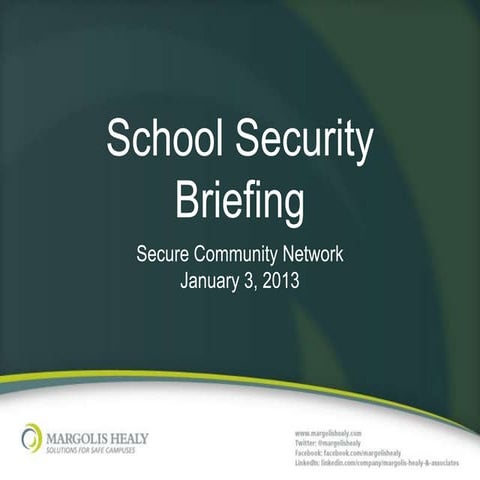 MHA SCN Webinar on School Security