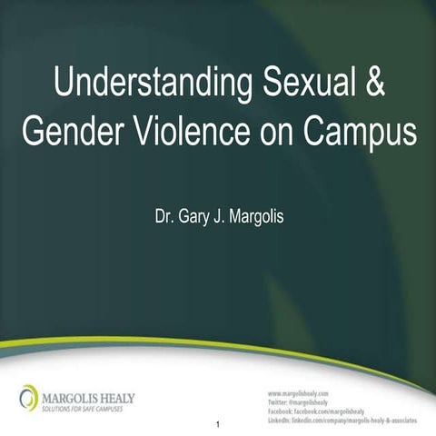 MHA sexual & gender violence presentation   ccaw 2012 - 032612