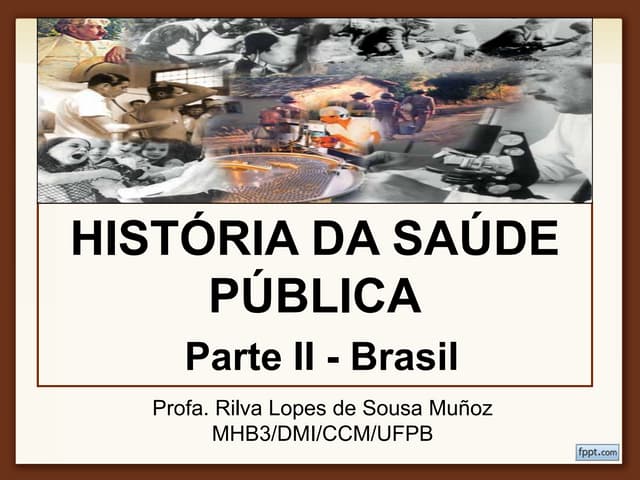 História da Saúde Pública no Brasil | PDF