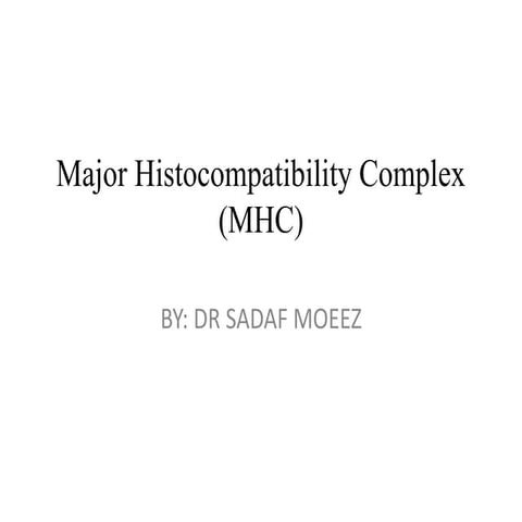 MHC lecture.pptx