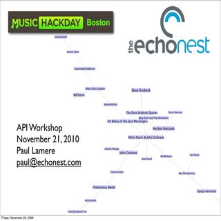 The Echo Nest workshop for Boston M...