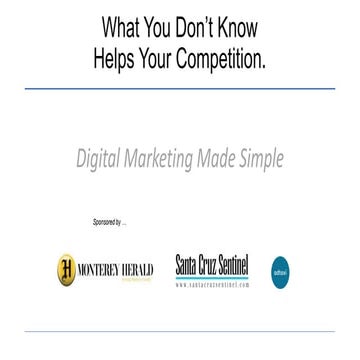 Digital Marketing Made Simple