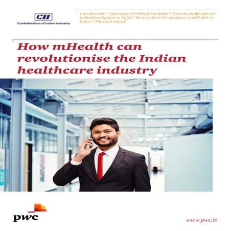 Mobile Health(mHealth): A Technology in Healthcare | PPTX