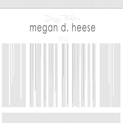 M heese portfolio2013