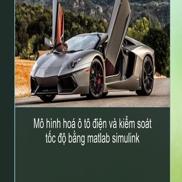 mô hình hoá ô tô điện Tesla model S P85.pptx