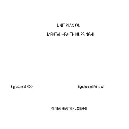 unit plan for b.sc nursing- Mental health nursing .pdf