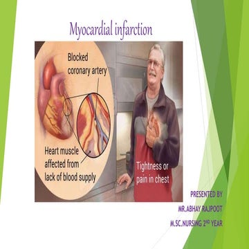 MYOCARDIAL INFARCTION