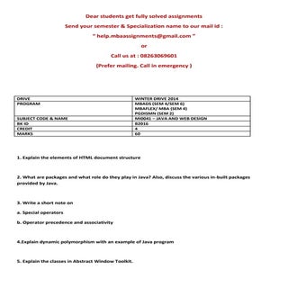 Mi0041 java-and-web-design