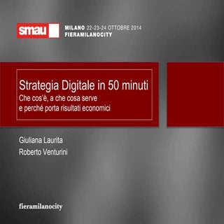 Strategia Digitale in 50 minuti Che...
