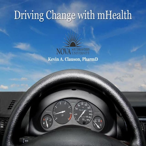 Driving Change with mHealth