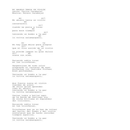 Mi abueloteniaunviolin