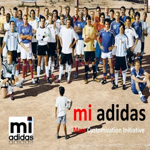 The "mi adidas" Mass Customization Initiative