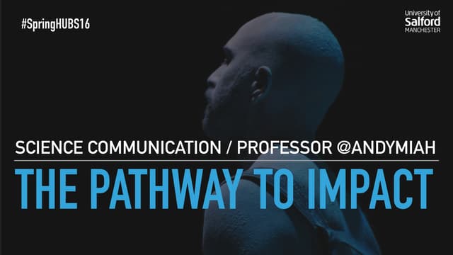 Science Communication: The Pathway ...