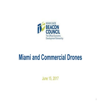 Miami and Commercial Drones