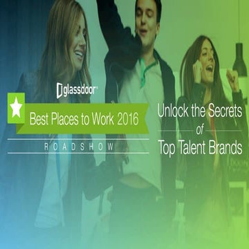 Best Places to Work Roadshow | Keynote Presentation