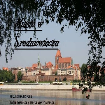 Miasto w średniowieczu | PPTX