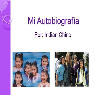 Mi Autobiografía PPT