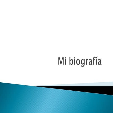 Mi biografía Mari