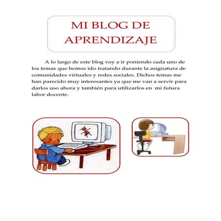 Mi blog de aprendizaje