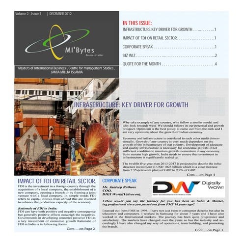 MIBytes December 2012