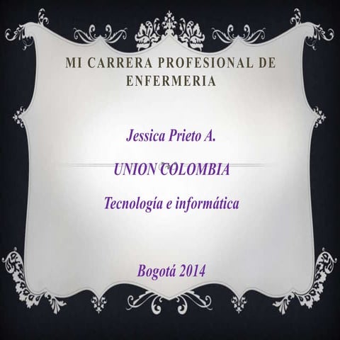 Carrera profesional de enfermaria | PPTX
