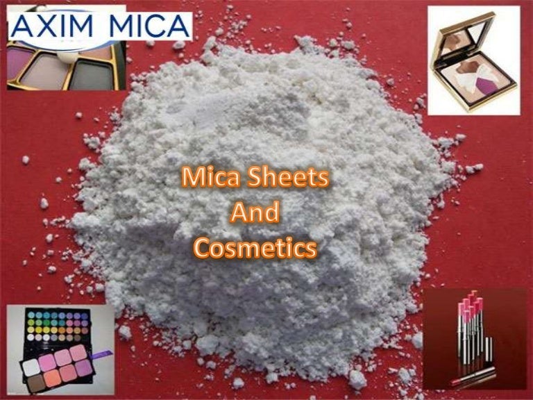 Mica Sheets And Cosmetics