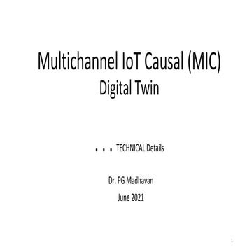 Multichannel IoT CAUSAL digital twin