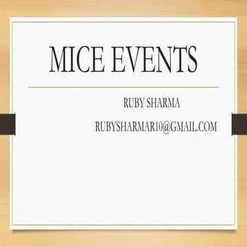 MICE EVENTS 