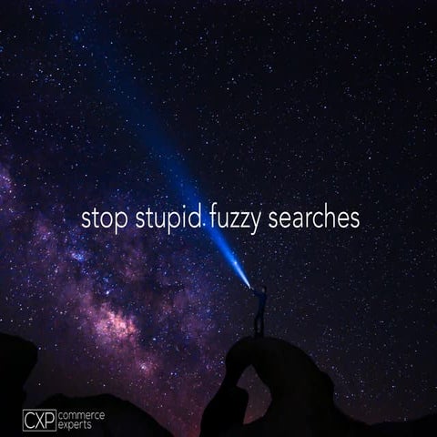 Mices 2017 cxp andreas_wagner_stop-stupid-fuzzy-searches