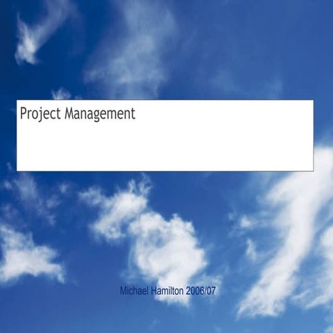michael hamilton legal project management