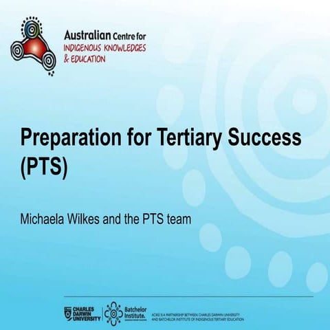 Michaela pts presentation