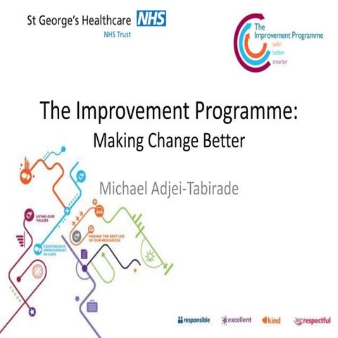 The Improvement Programme: Making change for the better