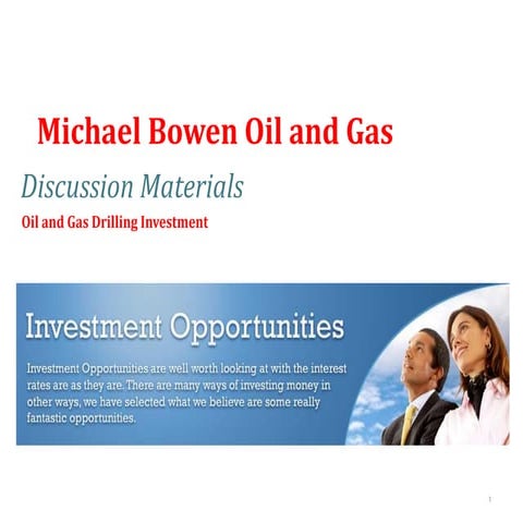 Michael bowen oil and gasoline industry