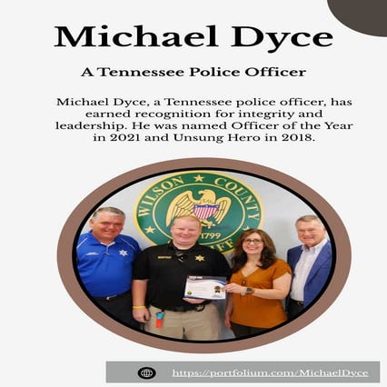 Michael Dyce - A Tennessee Police Officer
