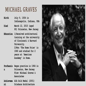 Michael Graves.pptx