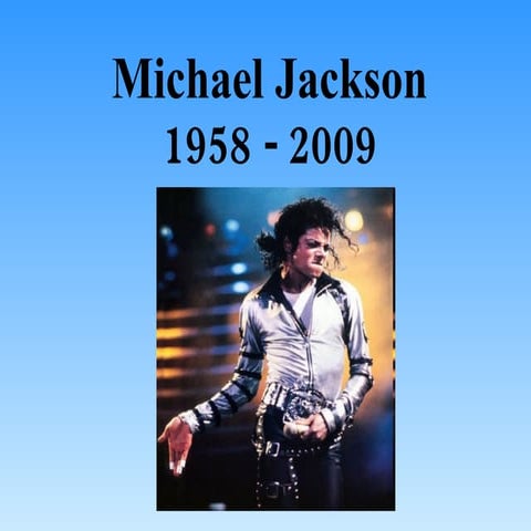Michael jackson | PPT